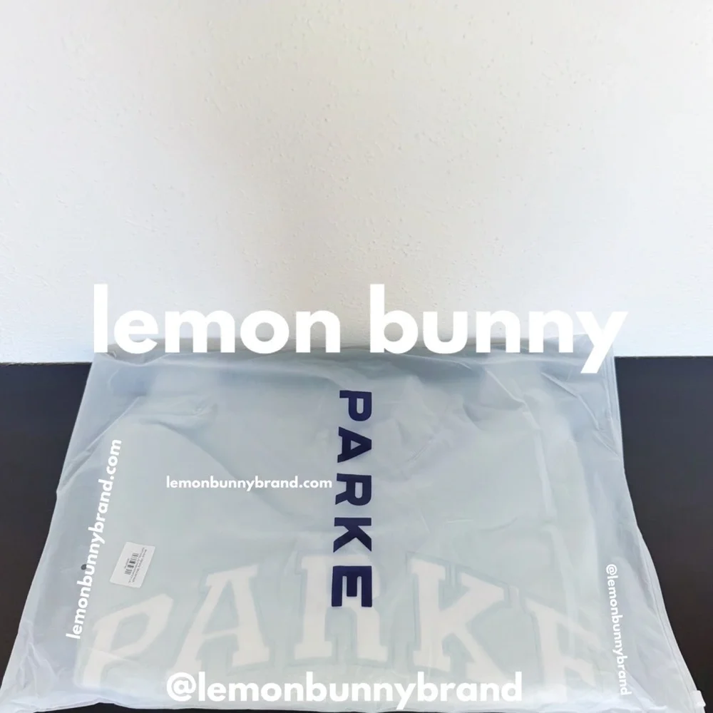 PARKE Heritage Bridal Varsity Mockneck Something Blue + White Size L/XL New NWT - Picture 8 of 14